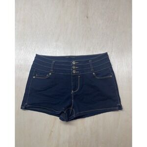 Womens Blue Spice Blue Denim‎ Jean Shorts Size 11 Approx 30x2